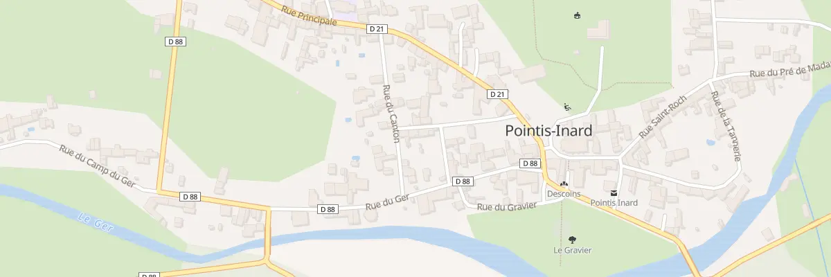 Plan du 1 Che Carrerot de Moutato à Pointis-Inard