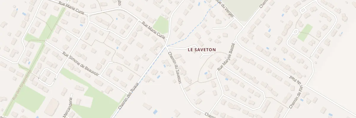 Plan du 8 Che Du Saveton à Véretz