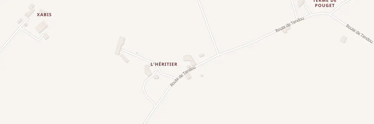 Plan du 18 L’Heritier à Parranquet