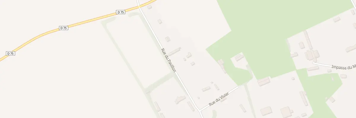 Plan du 180 Rue du Pavillon à Angiens