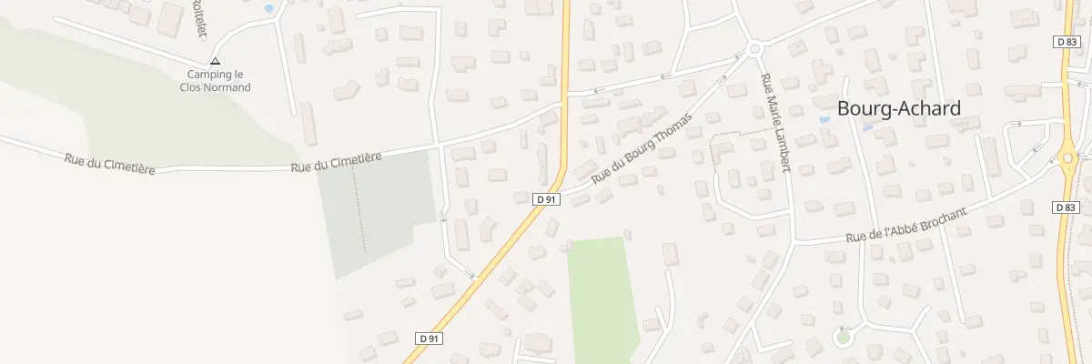 Plan du 204 Rue de Montfort à Bourg-Achard