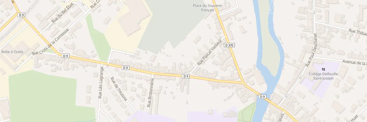 Plan du 34 Rue Bretonnerie à Nogent-le-Rotrou