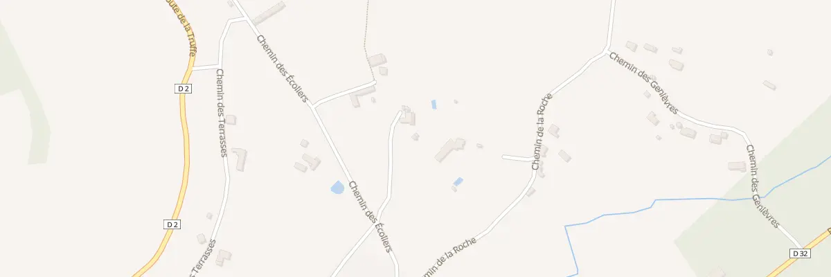 Plan des Coustilles à Val de Louyre et Caudeau
