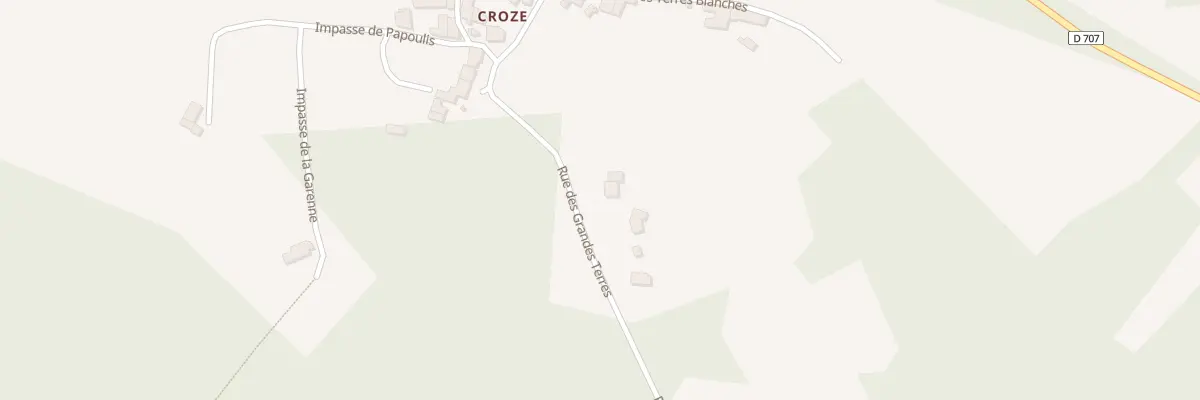 Plan du 9000 Les Grandes Terres à Milhac-de-Nontron
