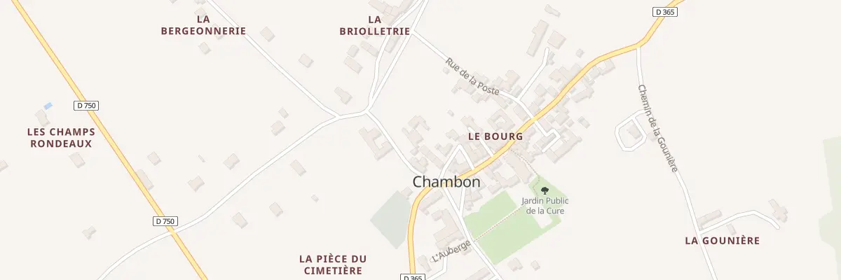 Plan du 4 Rue des Forgerons à Chambon