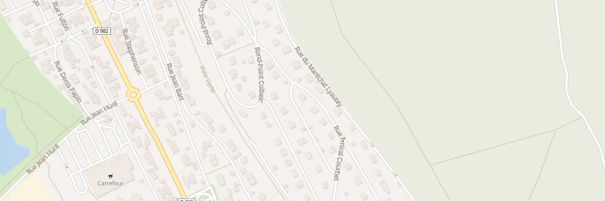 Plan du 215 Rue Amiral Courbet au Trait