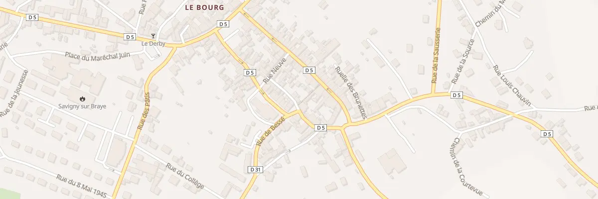 Plan du 1 Rle des Pépinieres à Savigny-sur-Braye