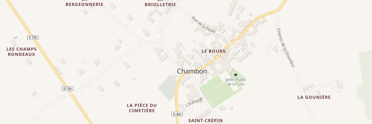 Plan du 3 Rue des Forgerons à Chambon