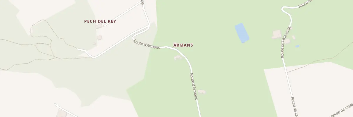 Plan du 58 Armans à Auradou