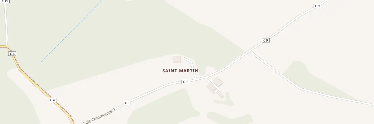 Plan du 2216 Vc Voie Communale N 9 à Saint-Antoine