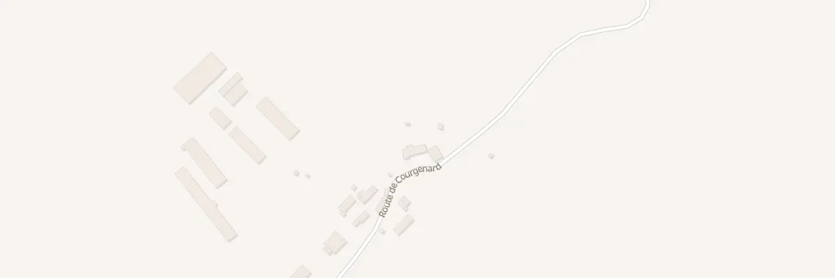 Plan du 84 Rte de Courgenard à Savigny-sur-Braye