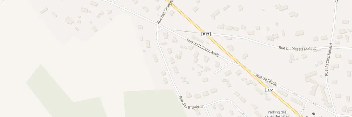Plan du 21 Rue des Bruyères à Barc