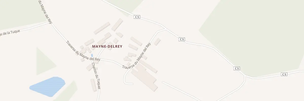 Plan du 32A Mayne Delrey à Rampieux