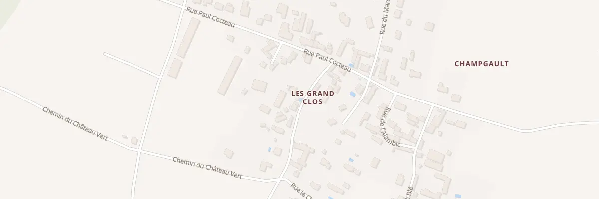 Plan du 10 Rue du Clos à Esvres