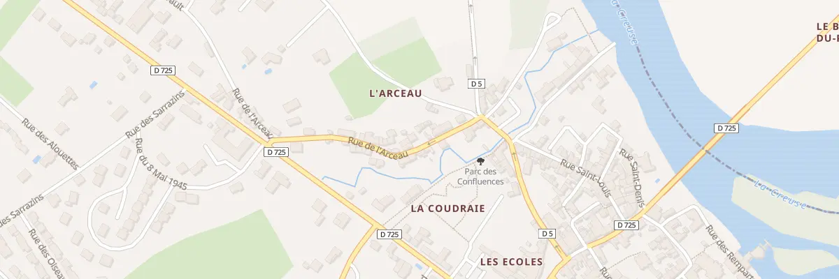 Plan du 12 Rue de l’Arceau à La Roche-Posay