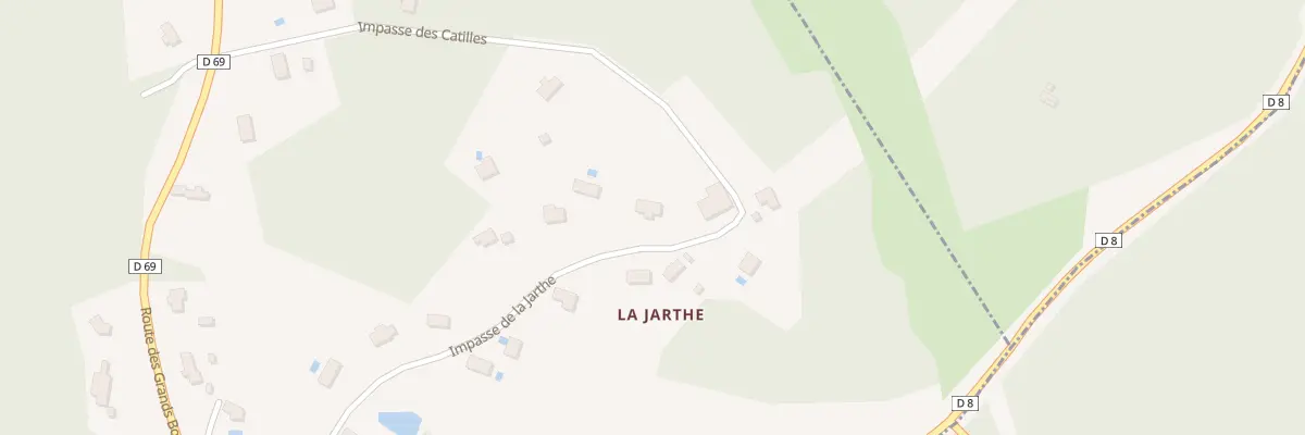 Plan du 201 Lajarthe à Cornille