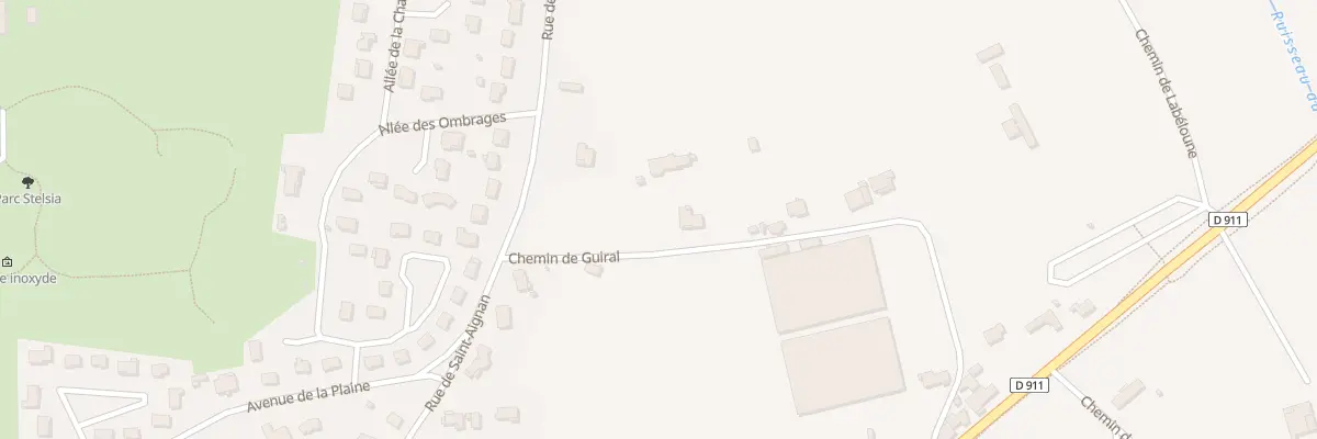 Plan du 135 Che de Guiral à Saint-Sylvestre-sur-Lot