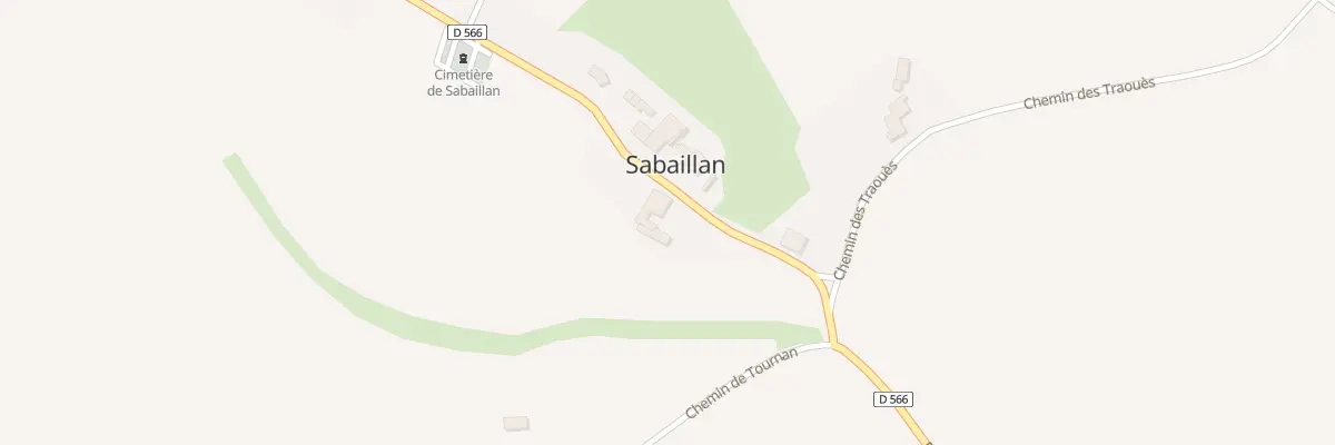 Plan du 5002 Mailloz à Sabaillan