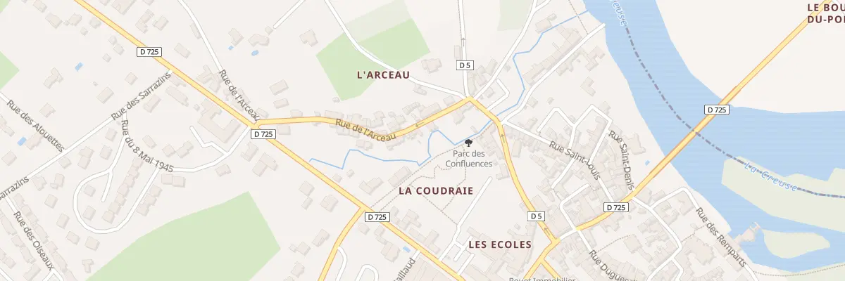 Plan du 15 Rue de l’Arceau à La Roche-Posay