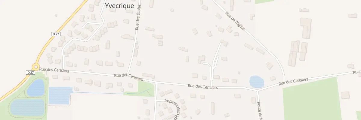 Plan du 387 Rue des Cerisiers à Yvecrique
