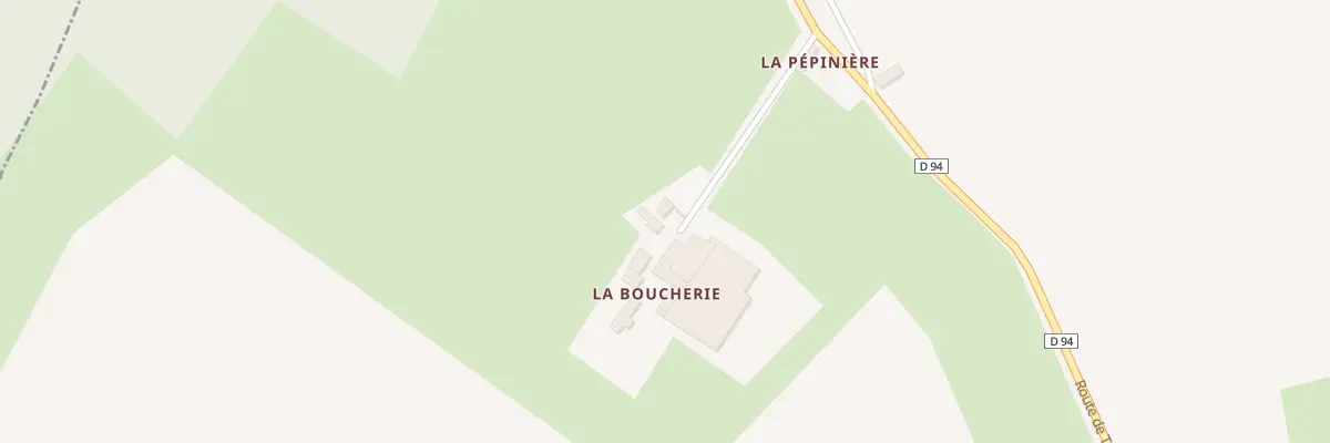 Plan du 597 Rte de Théligny à Saint-Ulphace