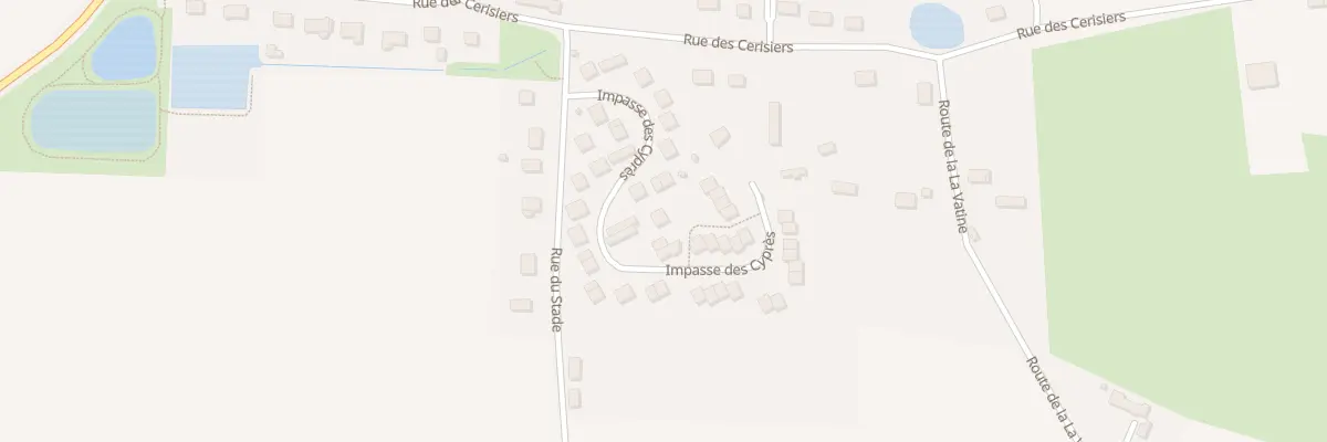 Plan du 9 Imp des Cypres à Yvecrique