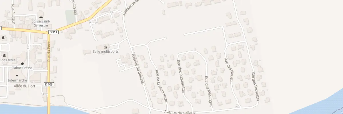 Plan du 11 Rue des Paquerettes à Saint-Sylvestre-sur-Lot