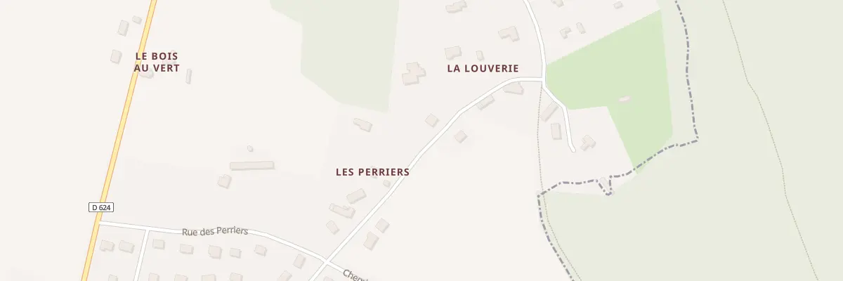 Plan du 8 Che de la Louverie à Saint-Pierre-la-Bruyère