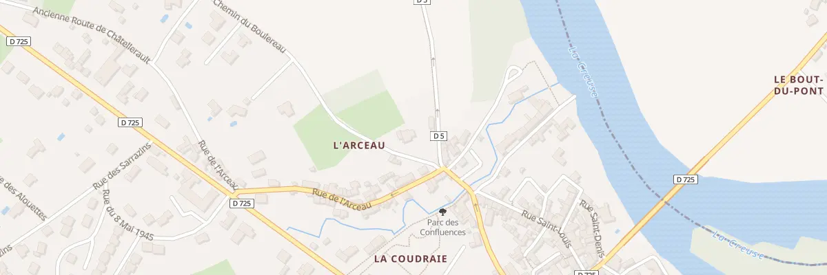 Plan du 8 Che du Boulereau à La Roche-Posay