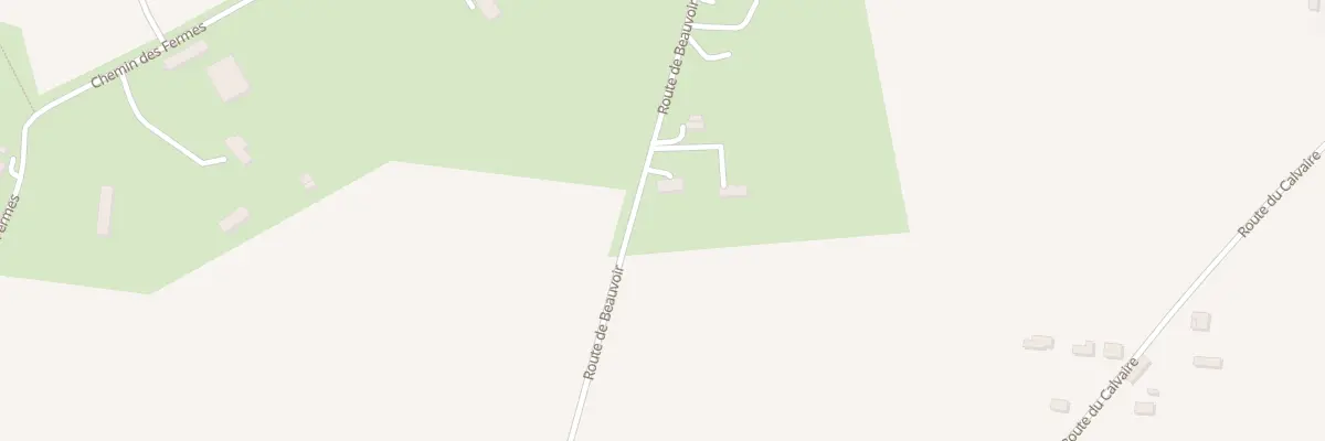 Plan du 1215 Rte de Beauvoir à Écalles-Alix