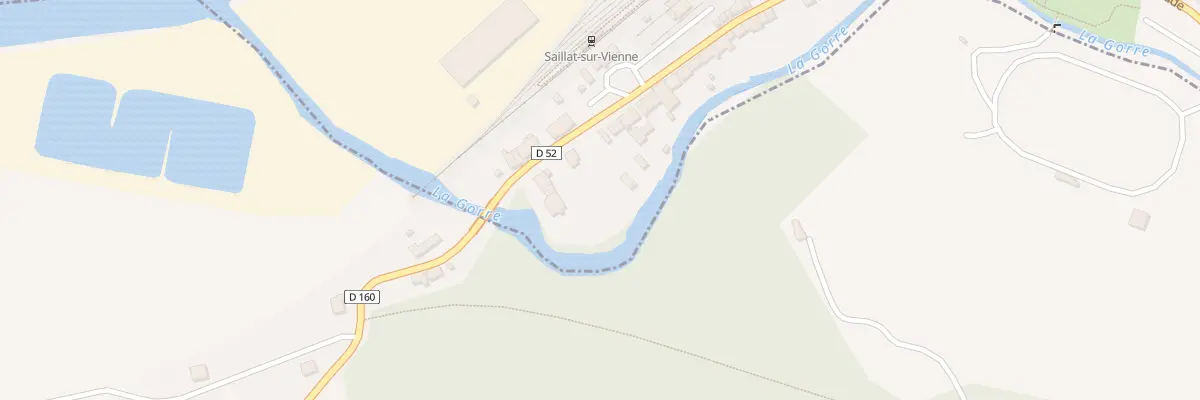 Plan du 59 Av de la Gare à Saillat-sur-Vienne