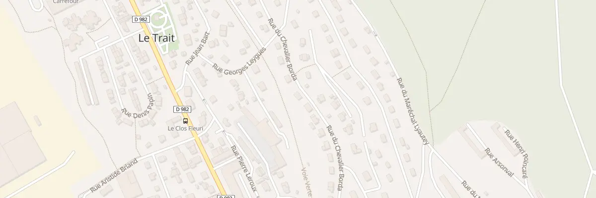 Plan du 363 Rue du Chevalier Borda au Trait