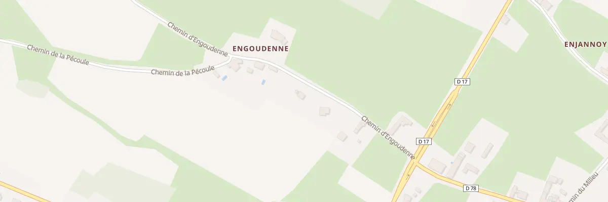 Plan du 243 Chem d’Engoudenne à Anan