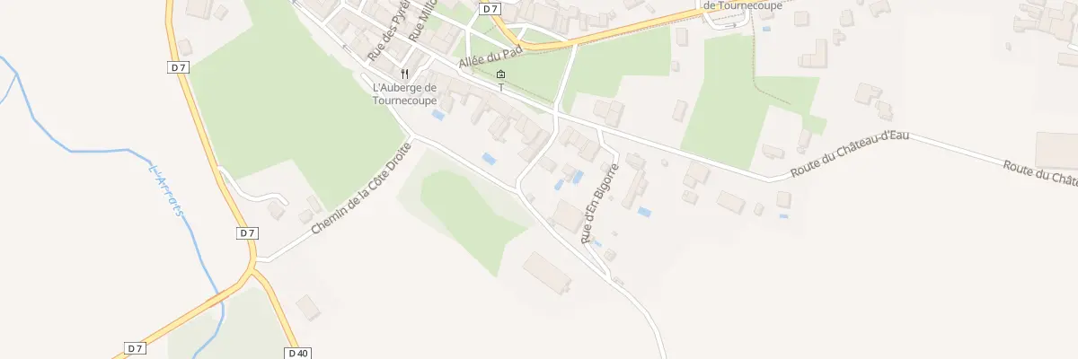 Plan du 5064 En Ville à Tournecoupe