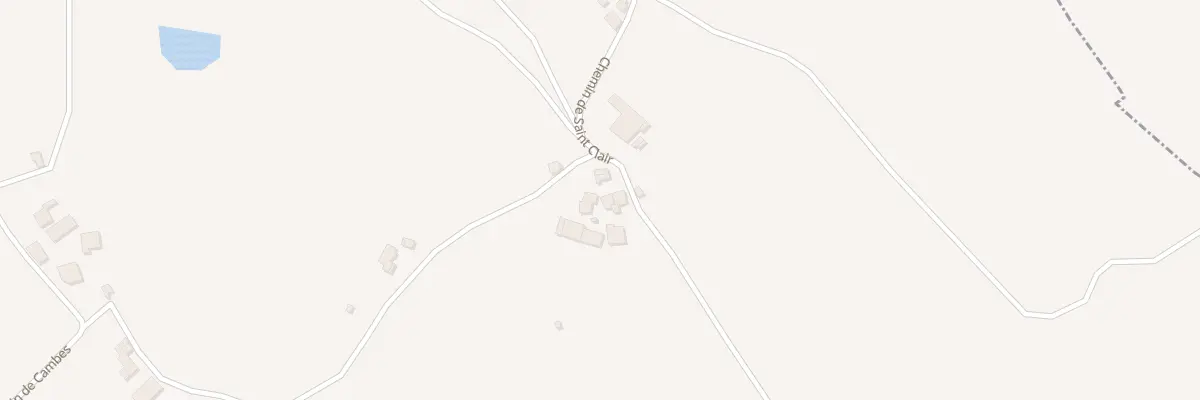 Plan du 20 Rigal à Cauzac