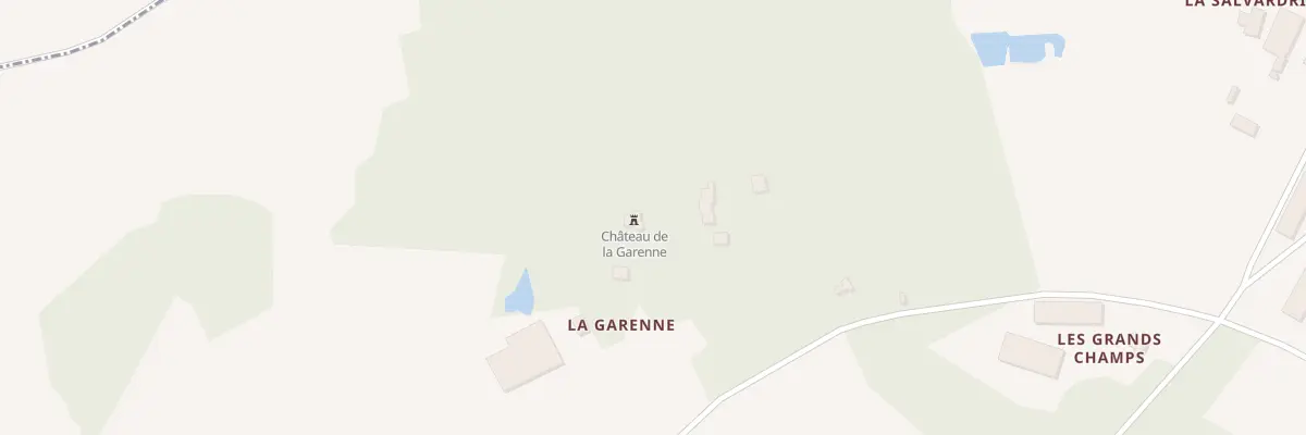 Plan du 129 La Garenne à Chambon