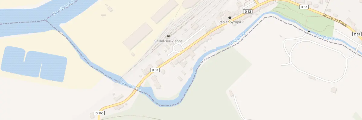 Plan du 51 Av de la Gare à Saillat-sur-Vienne