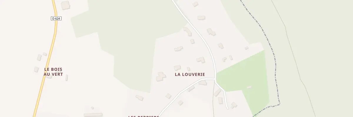 Plan du 14B La Louverie à Saint-Pierre-la-Bruyère