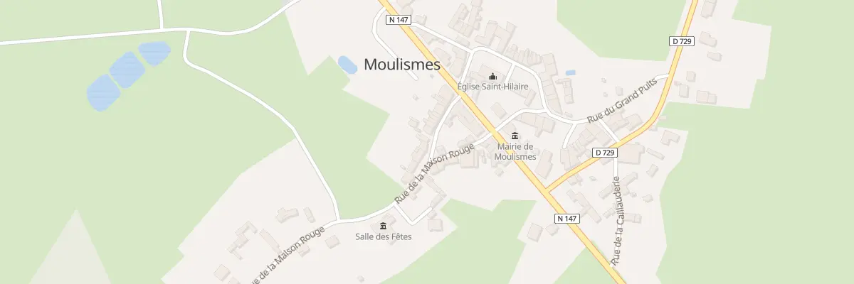 Plan du 14 Rue des Ajoncs à Moulismes