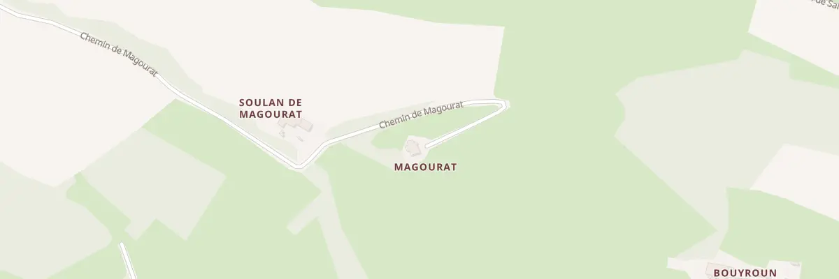 Plan du 42 Magourat à Saint-Laurent