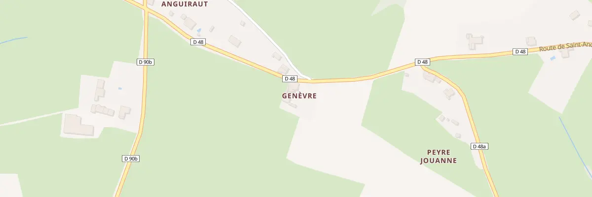 Plan du 566 Rte de Saint Andre à Cuguron