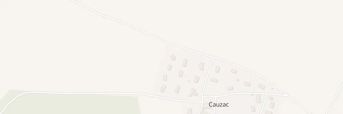 Plan du 9999 Tricheries à Cauzac