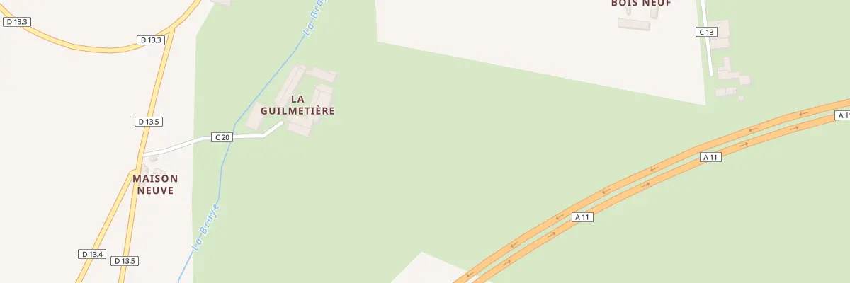 Plan du 61 La Guilmetiere à Saint-Bomer