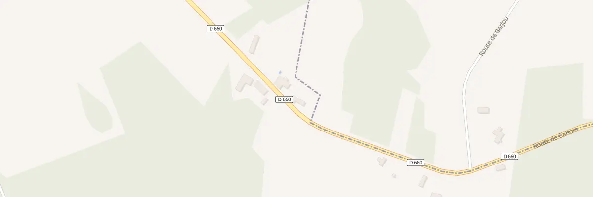 Plan du 39 Fonforet Nord à Rampieux