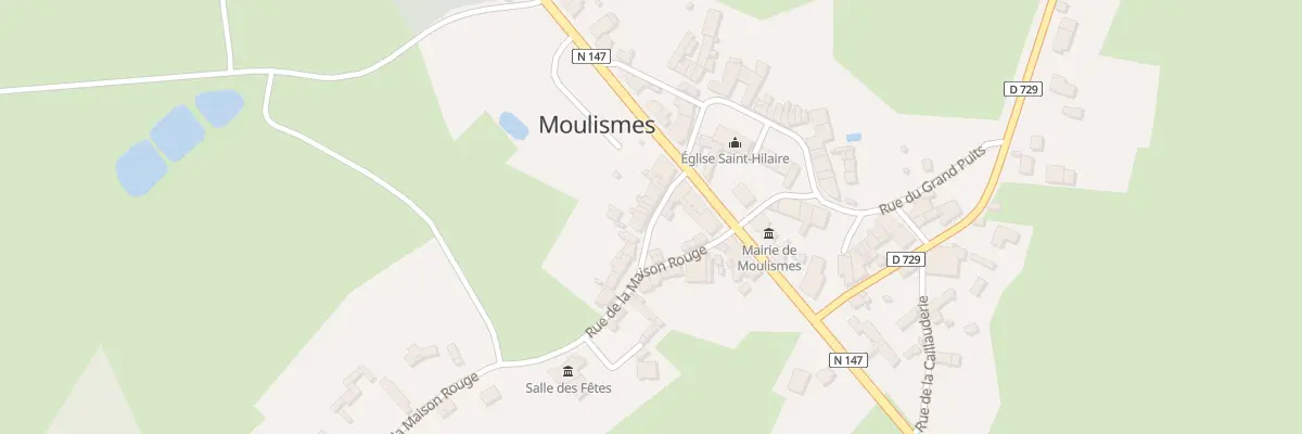 Plan du 8 Rue des Ajoncs à Moulismes