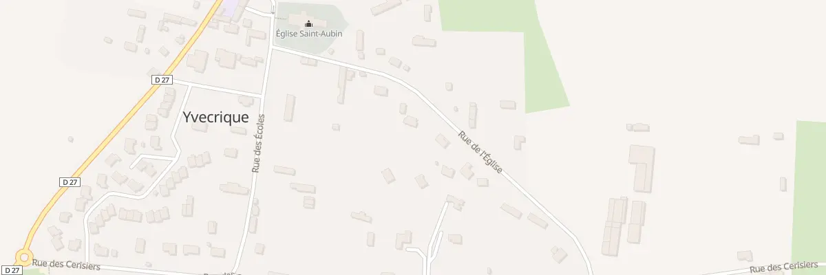 Plan du 301 Rue de l’Eglise à Yvecrique