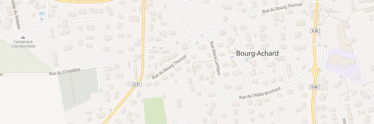 Plan du 363 Rue du Bourg Thomas à Bourg-Achard