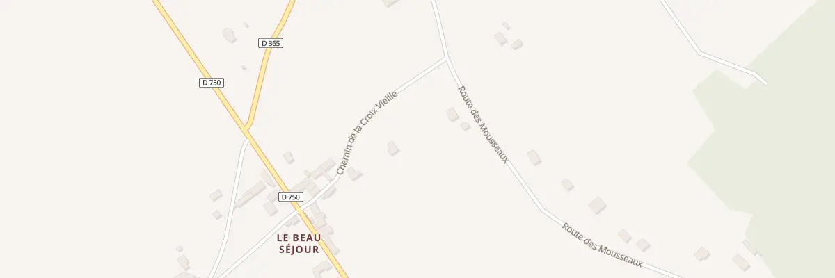 Plan du 1 Rte de Mousseaux à Chambon