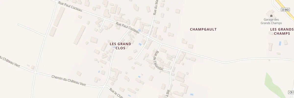 Plan du 6 Rue de l’Alambic à Esvres