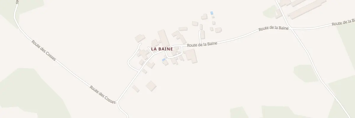 Plan du 182A La Baine à Saint-Martin-de-Fressengeas